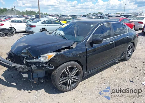 2017 Honda Accord Sport Se from USA, damaged, VIN 1HGCR2F18HA074045